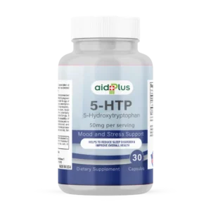 AID PLUS 5-HTP 50mg 30’s – Mood & Stress Support, Natural Serotonin Booster, Dietary Supplement