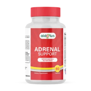 AID PLUS Adrenal Support 60’s – Energy, Stress Relief & Healthy Adrenal Function Supplement