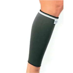 AID PLUS Calf Support – Neoprene Brace with Velcro for Muscle Strains & Sports