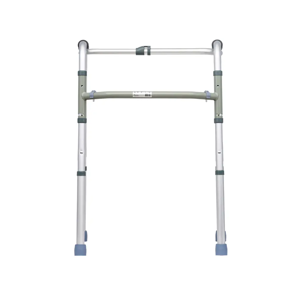 AID PLUS Adjustable Walker CA812L – Lightweight Foldable Aluminum Walking Aid for Elderly & Patients