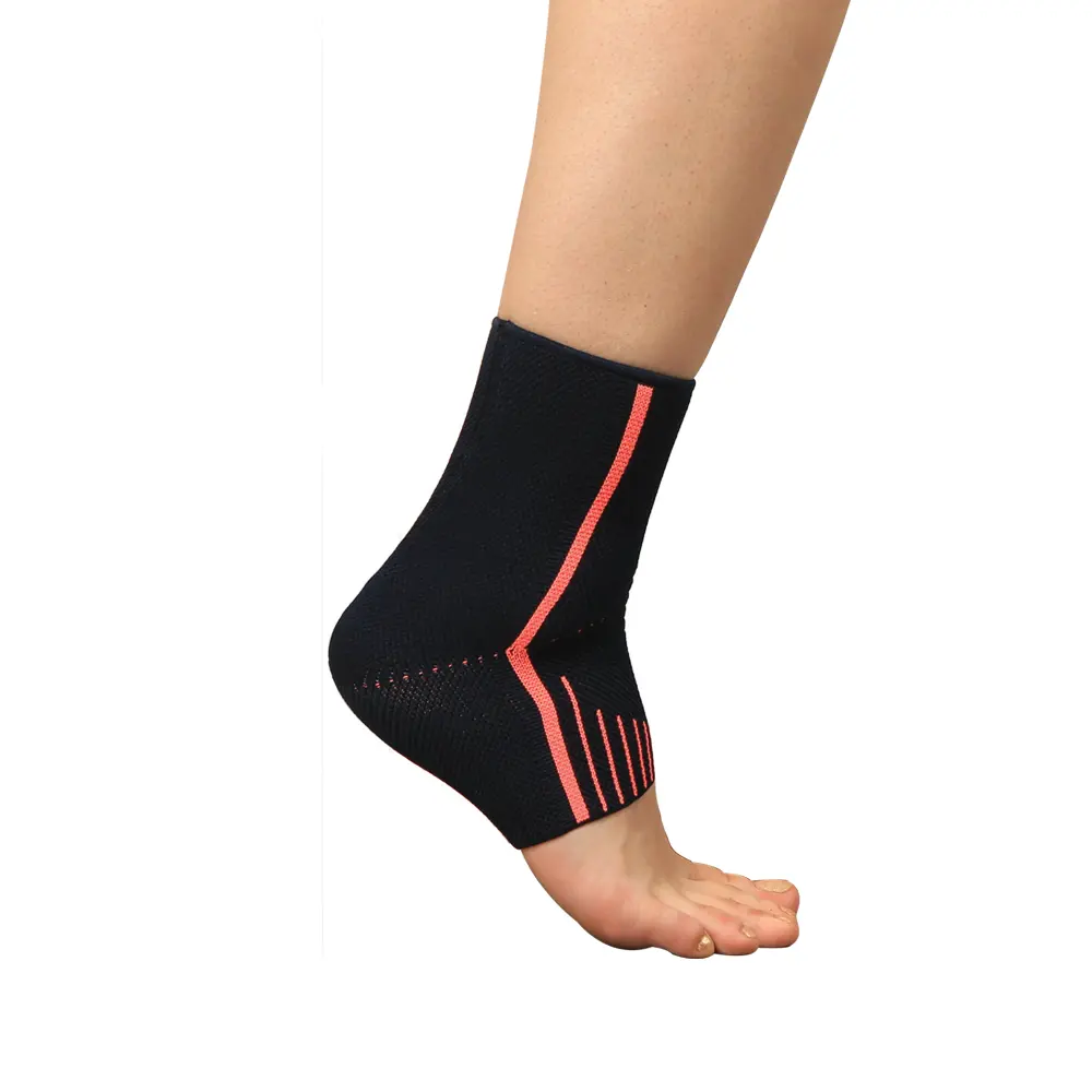AID PLUS Elastical Ankle Support – Breathable Compression Ankle Brace for Sprains & Pain Relief