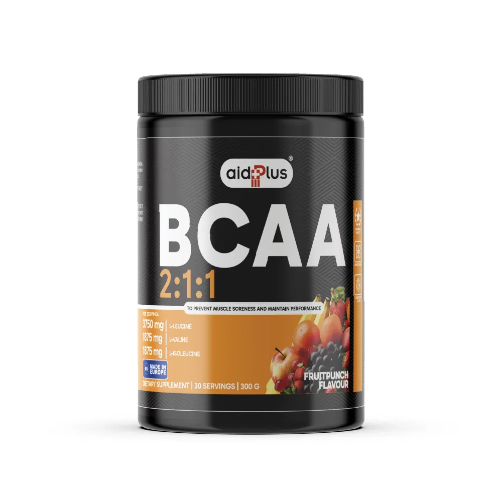 AidPlus BCAA 2:1:1 Fruit Punch 300g